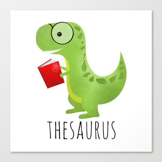 Thesaurus Canvas Print