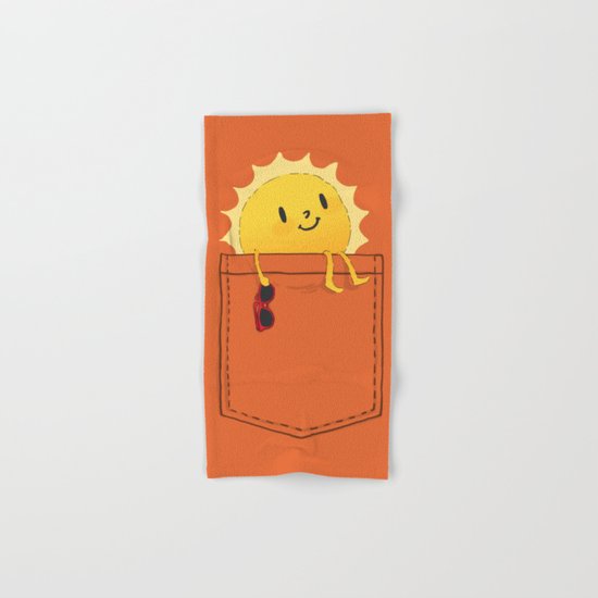 Pocketful of sunshine Hand & Bath Towel