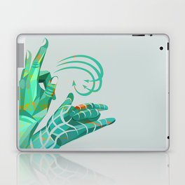 hand-shape aesthetic Laptop & iPad Skin