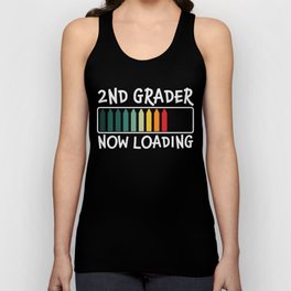 2nd Grader Now Loading Funny Unisex Tank Top