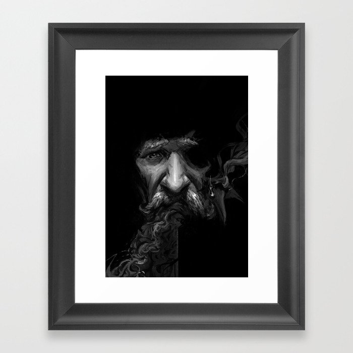 Odin Framed Art Print