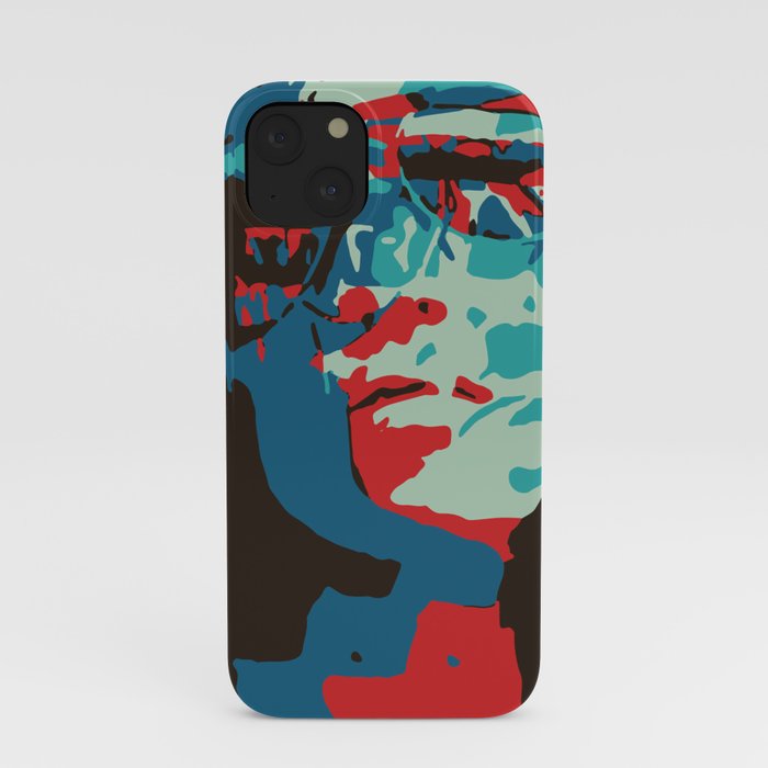 Portrait in Red iPhone Case