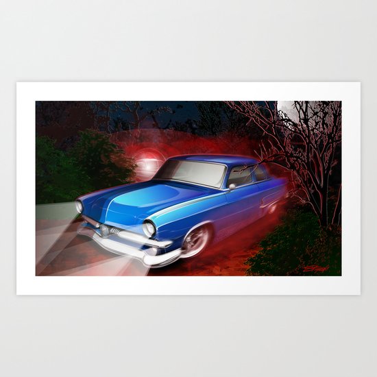 'Shine Runner Art Print