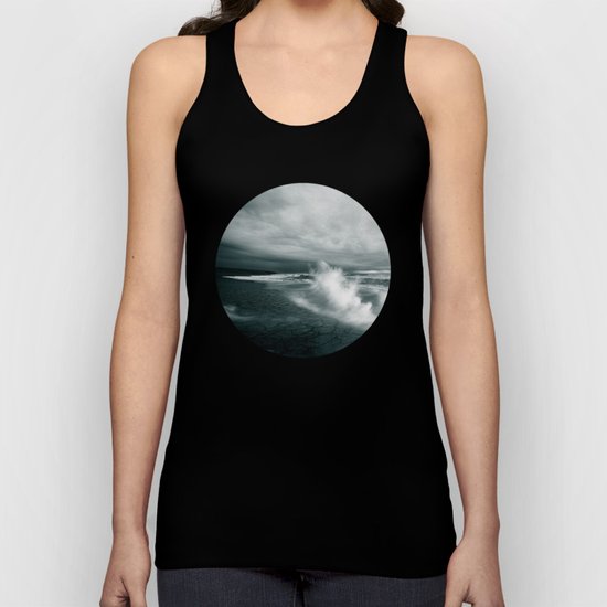 sea waves water Unisex Tank Top
