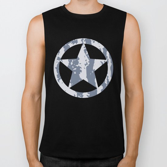 Scratched Paint Biker Tank