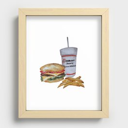 Cook Out Tray Recessed Framed Print