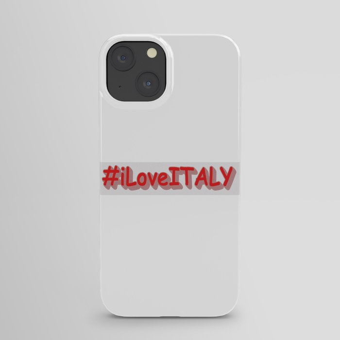 "#iLoveITALY" Cute Design. Buy Now iPhone Case