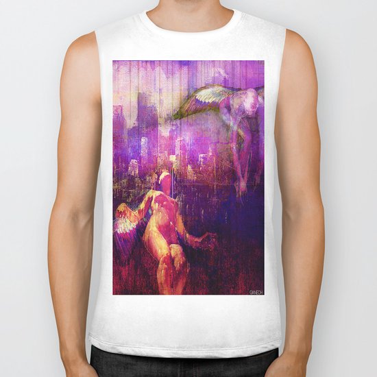 The angels of the city Biker Tank