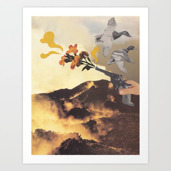 Friendly Fire Art Print