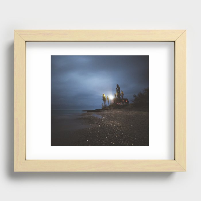 Point Betsie Lighthouse | Sleeping Bear Dunes, Michigan | John Hill Photography Recessed Framed Print