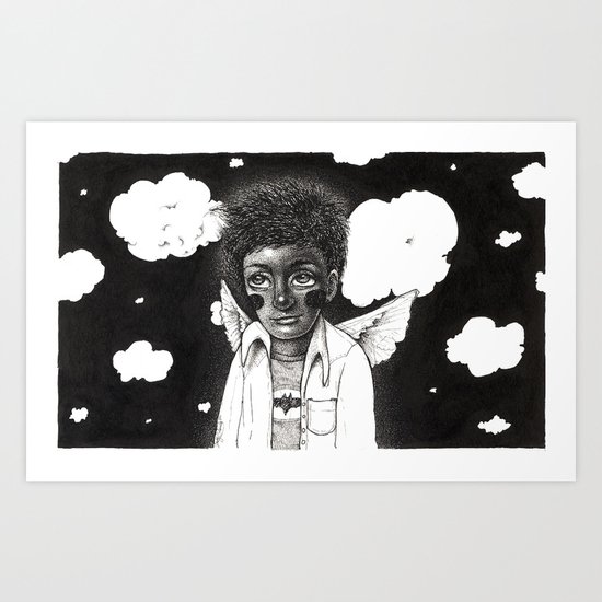 Angelito Art Print