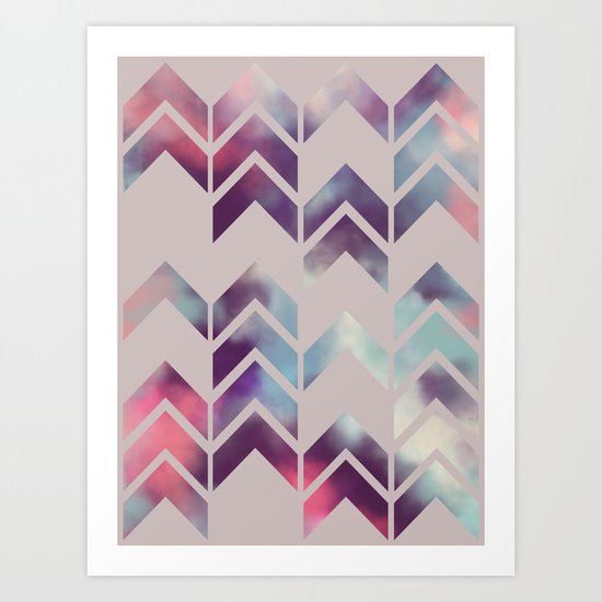 Chevron Dream Art Print