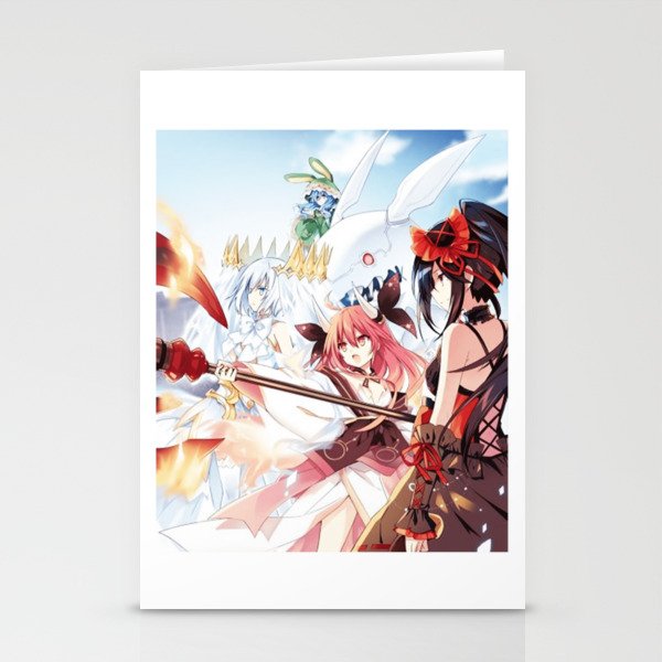 Date a live Stationery Cards