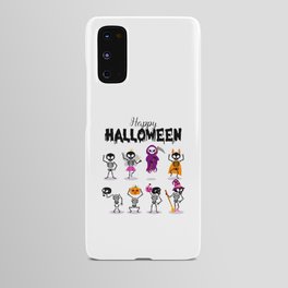 Happy Halloween decoration art prints Android Case