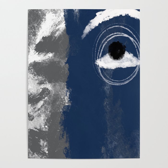 Lost in Thoughts 2 - Modern Contemporary Abstract Poster