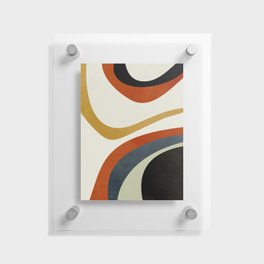 Abstract Retro 2 Floating Acrylic Print