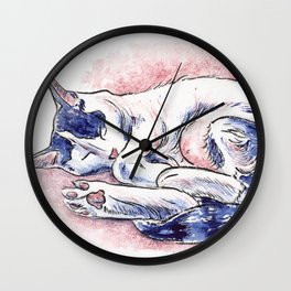 Sleeping Daphne Wall Clock