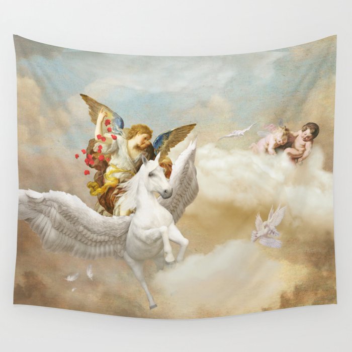 Angels Wall Tapestry