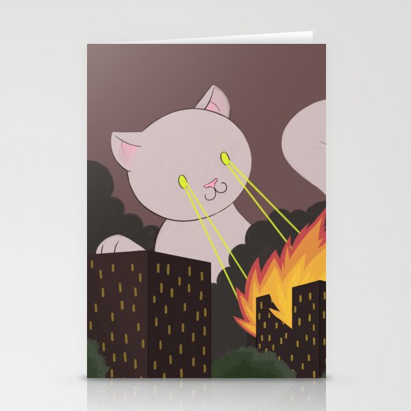Doom Cat Stationery Cards