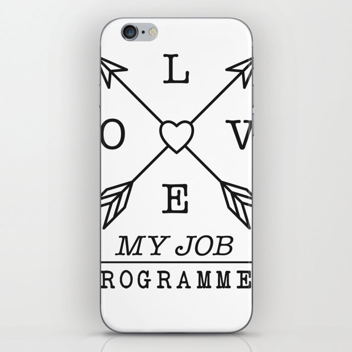 Programmer profession iPhone Skin