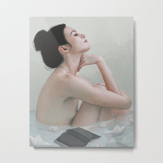 Bath Metal Print