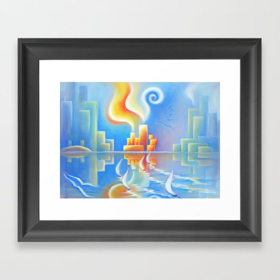 Birthday Party Framed Art Print