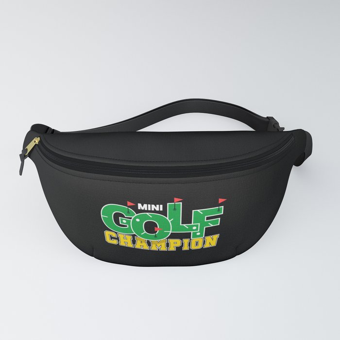 Mini Golf Champion Golfer Fanny Pack