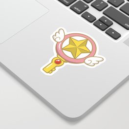 Star Key Sticker