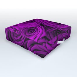 Purple roses Outdoor Floor Cushion | Digital, Digital Manipulation, Photoprintpurple, Purplefloralprint, Purple, Ultraviolet, Pop Art, Pantoneviolet, Photoprintroses, Purpleroses 