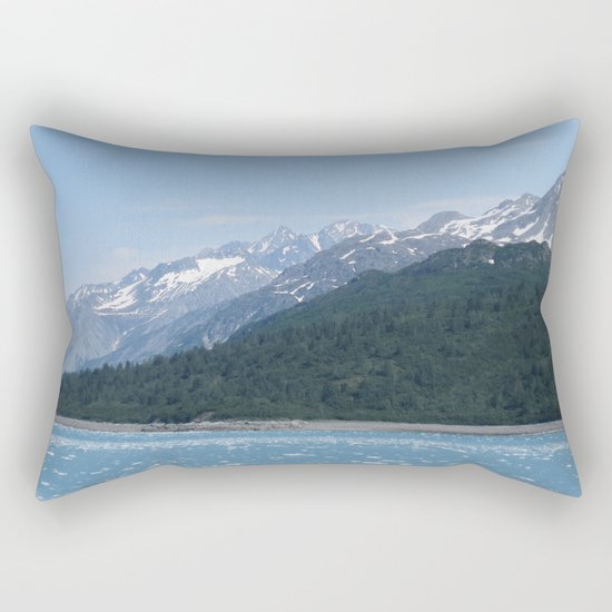 Alaskan Mountainview Rectangular Pillow