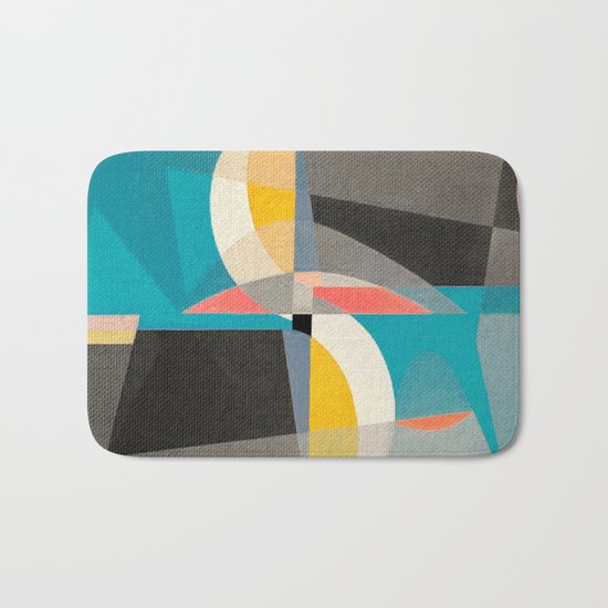 Sailing on the Canal Bath Mat