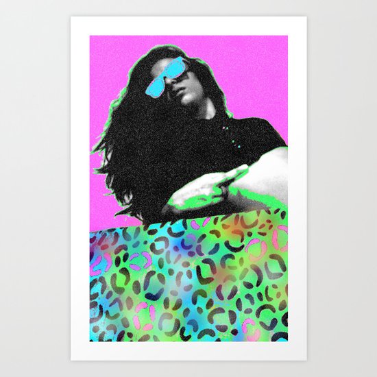 La Mode des années 60' - Shirane Art Print
