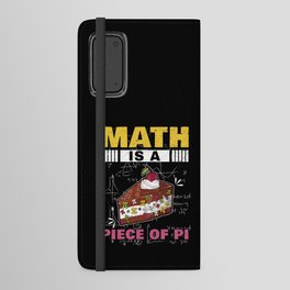 Piece Of Pi Funny Math Meme Math Nerd Pi Day Android Wallet Case