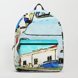 Pizzo Calabro: old car Backpack
