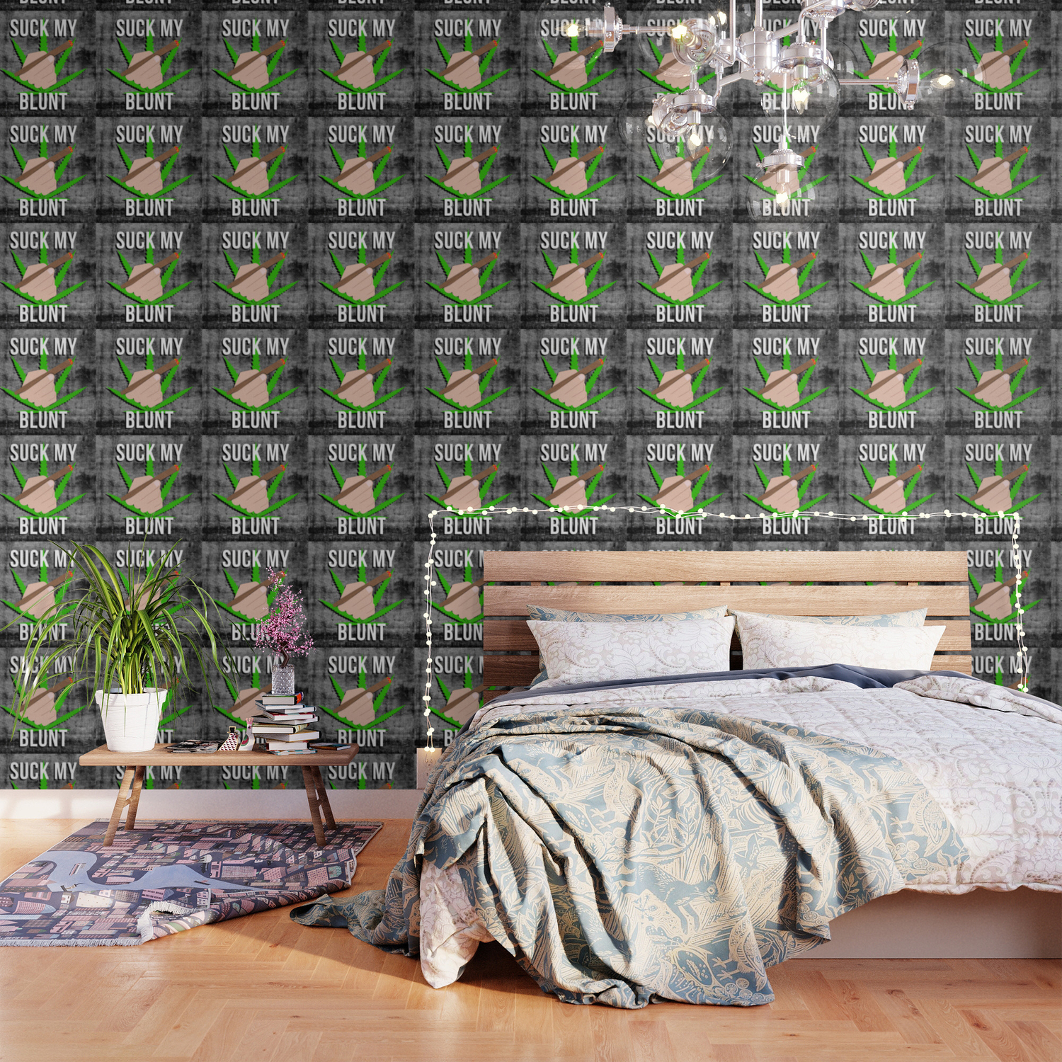 Suck My Blunt 1 Wallpaper By Sisuarts Society6