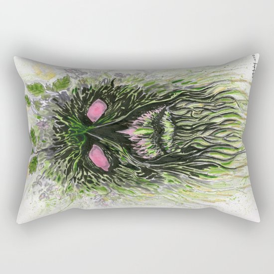 Alone Out There Rectangular Pillow