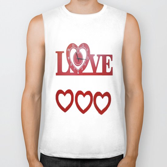 Love Time Biker Tank