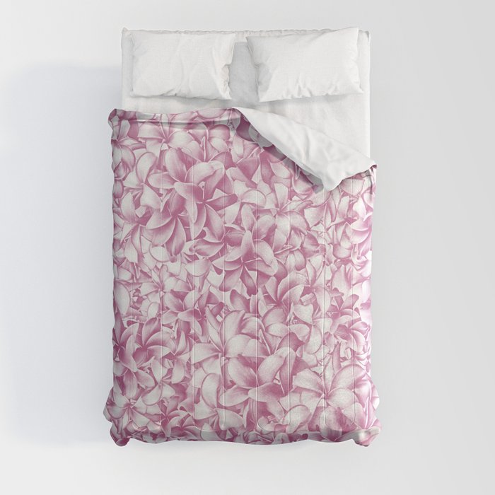 Plumeria Gorgeous Pattern Comforter