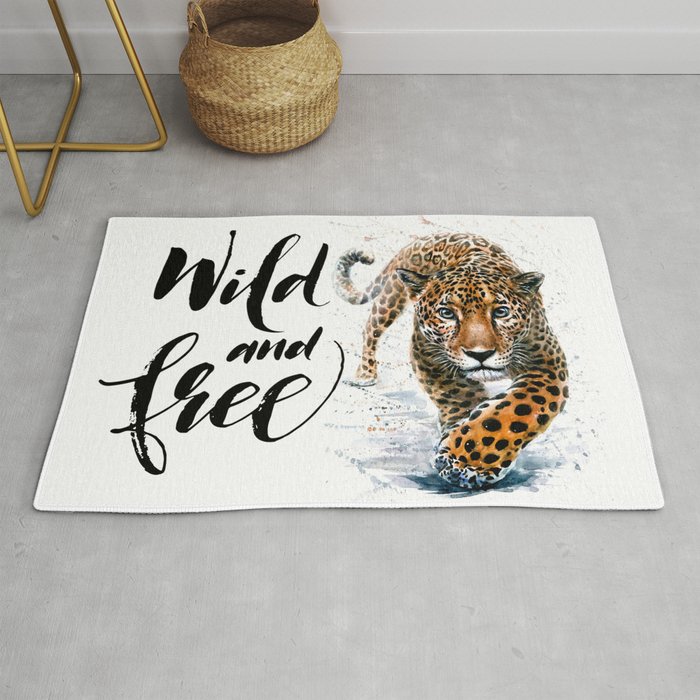 Leopard Wild and Free Rug