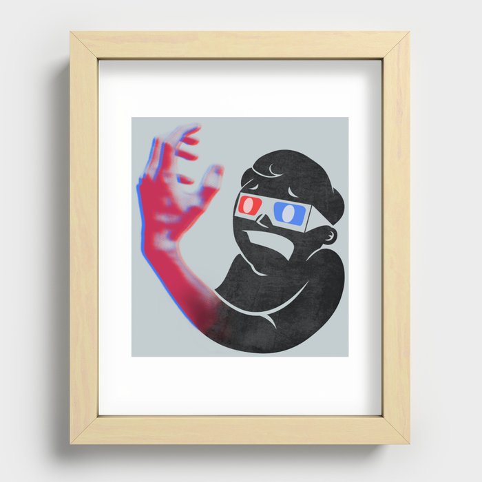 Now in Eye-Popping 3D! Recessed Framed Print