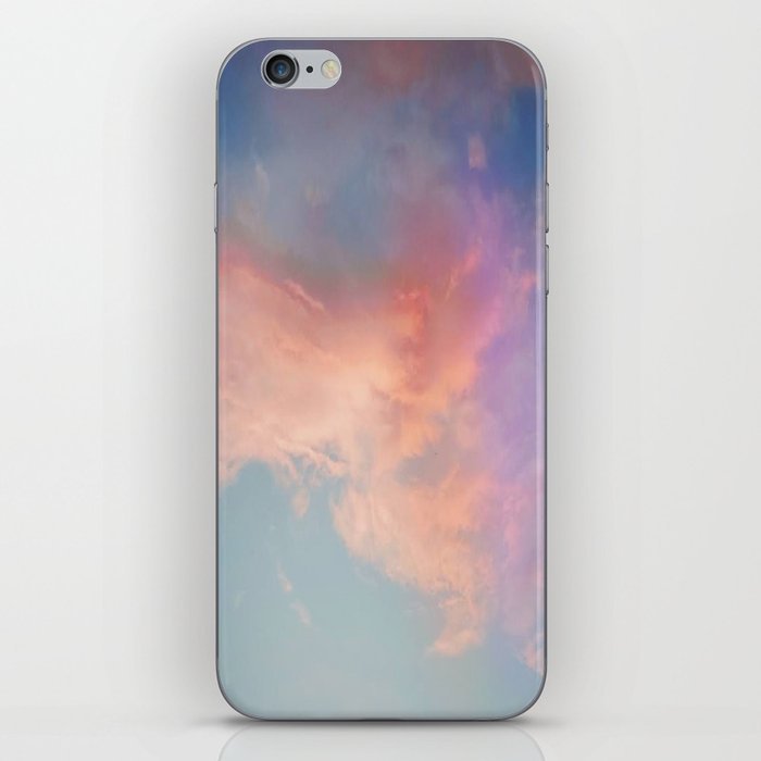 Cotton Candy Clouds iPhone Skin
