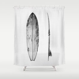 Surfboard Shower Curtain