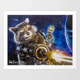 Guardians of the Galaxy Art Print