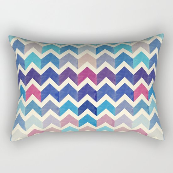 Chevron Pattern VIII Rectangular Pillow