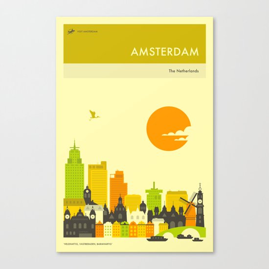 AMSTERDAM Canvas Print