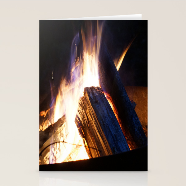 Campfire Stationery Cards By Twodummiesonabikephotography Society6
