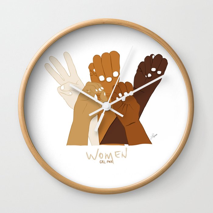 Women’s Stronger Together  Wall Clock