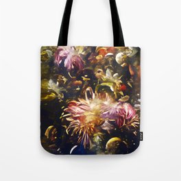Anemone Flower Bouquet baroque oil painting Tote Bag