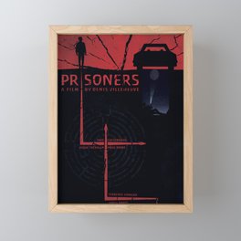 Prisoners Film Art  Framed Mini Art Print