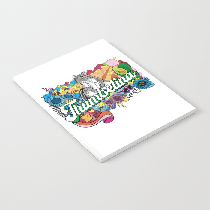 Little Thumbelina Girl: "Groovy Thumb" Notebook